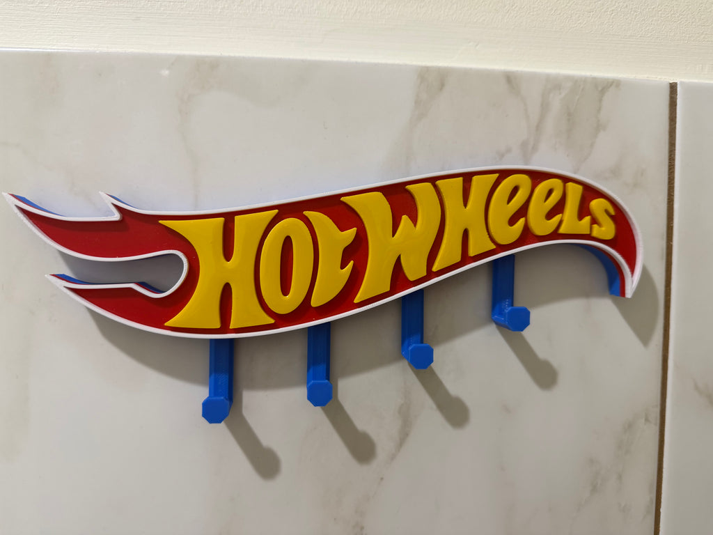 Hotwheels style key hanger