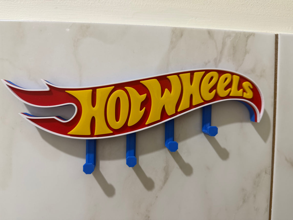 Hotwheels style key hanger