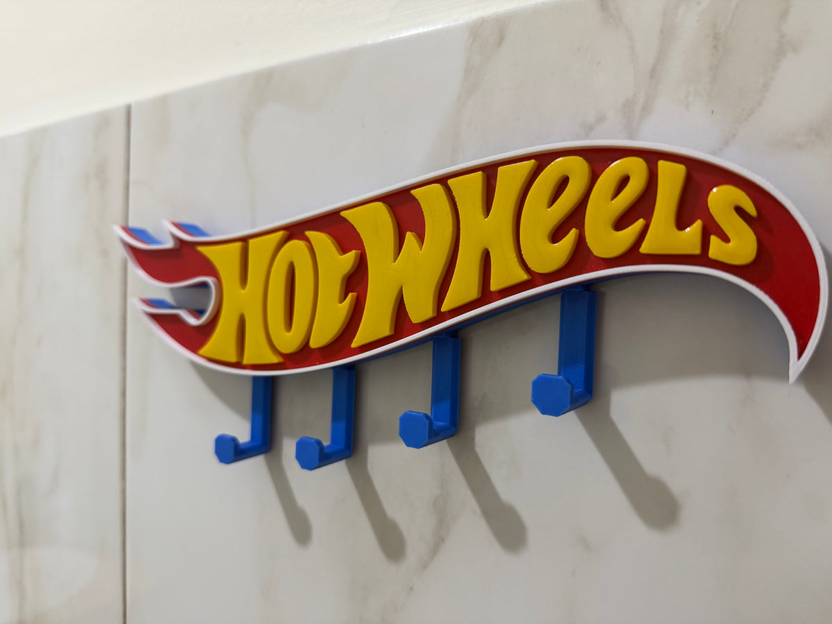 Hotwheels style key hanger