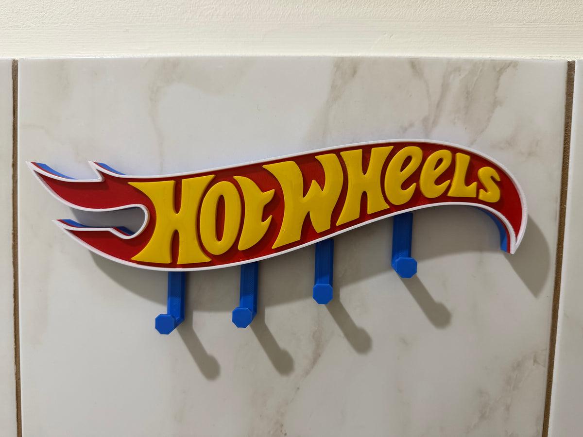 Hotwheels style key hanger